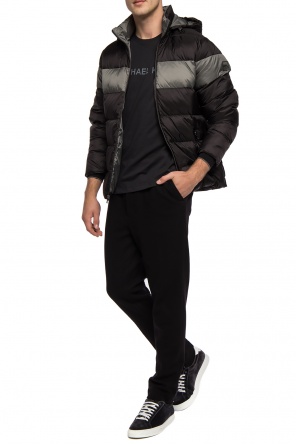Quilted jacket with detachable hood, zdjęcie 2 Quilted jacket with detachable hood od Michael Kors